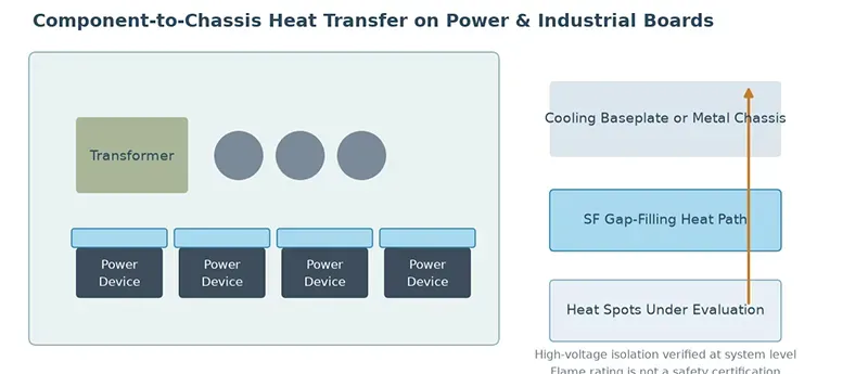 Power and industrial control application schematic